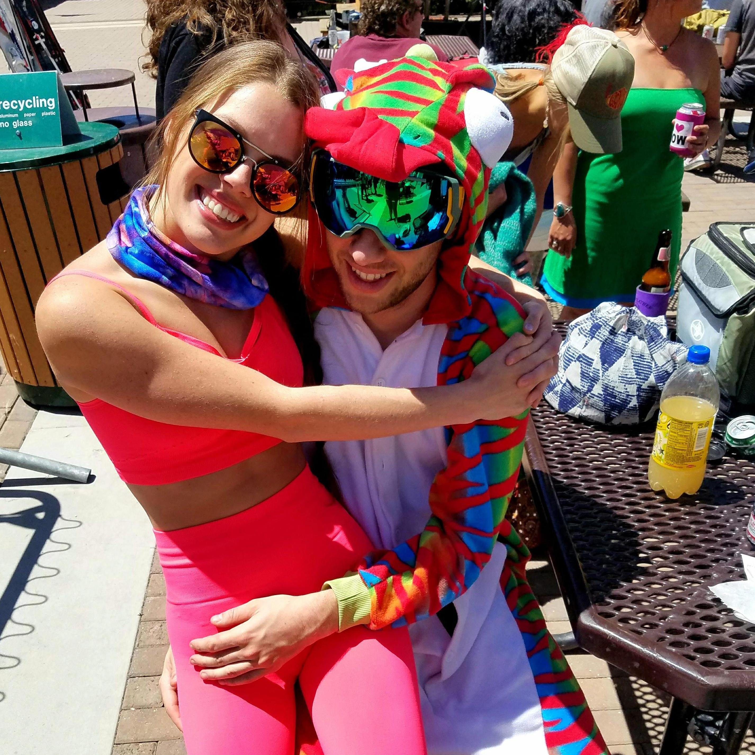 Party mountain required attire.