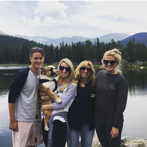 Murpy, Bonedigger, Larisa, Linda and Bri at Echo Lake