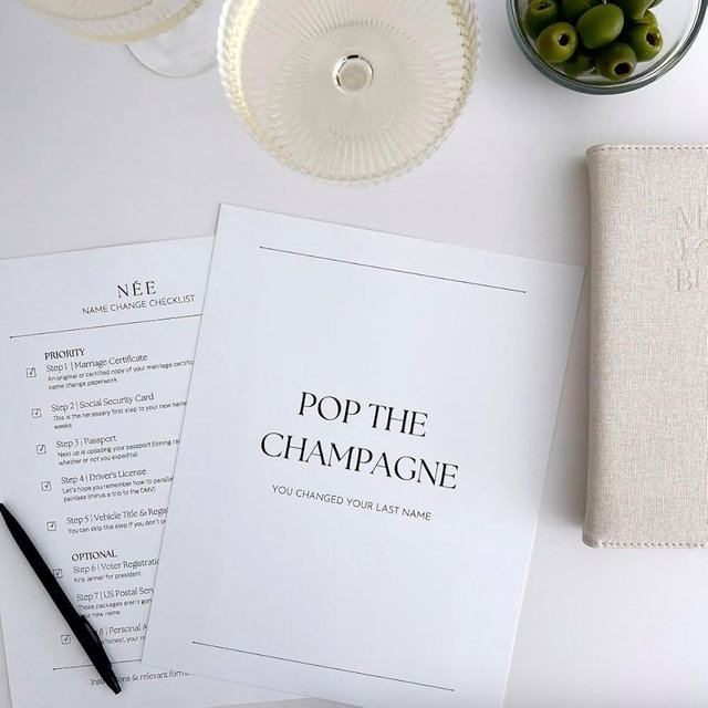 Name Change Kit for Brides (Arizona)