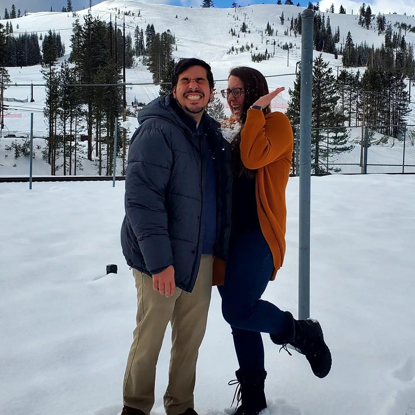 An unexpected snowball in Truckee, CA (February, 2022)