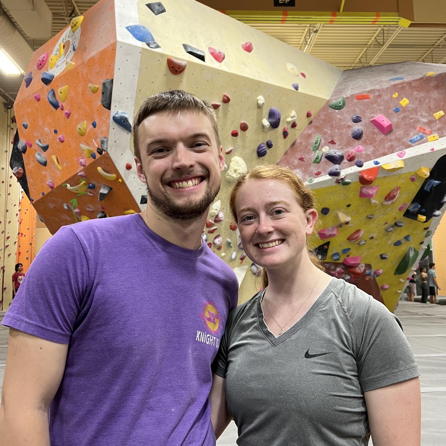 Rock climbing