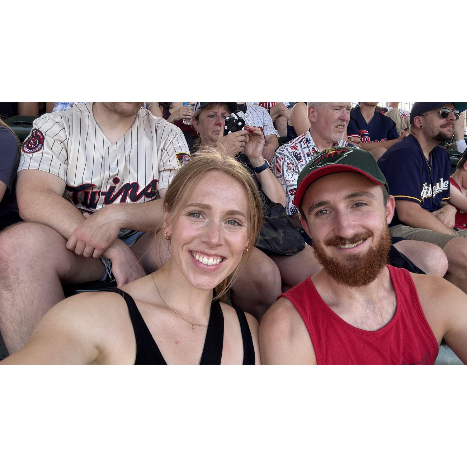 First of many Twins games!