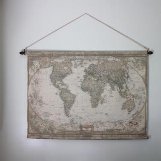 Map With Rope Hanger