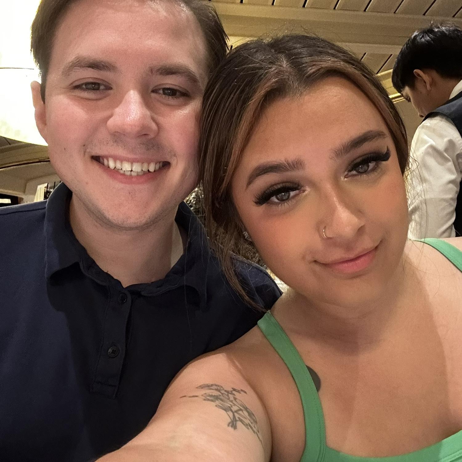 Dinner on the cruise ship in Mexico 2024 :)