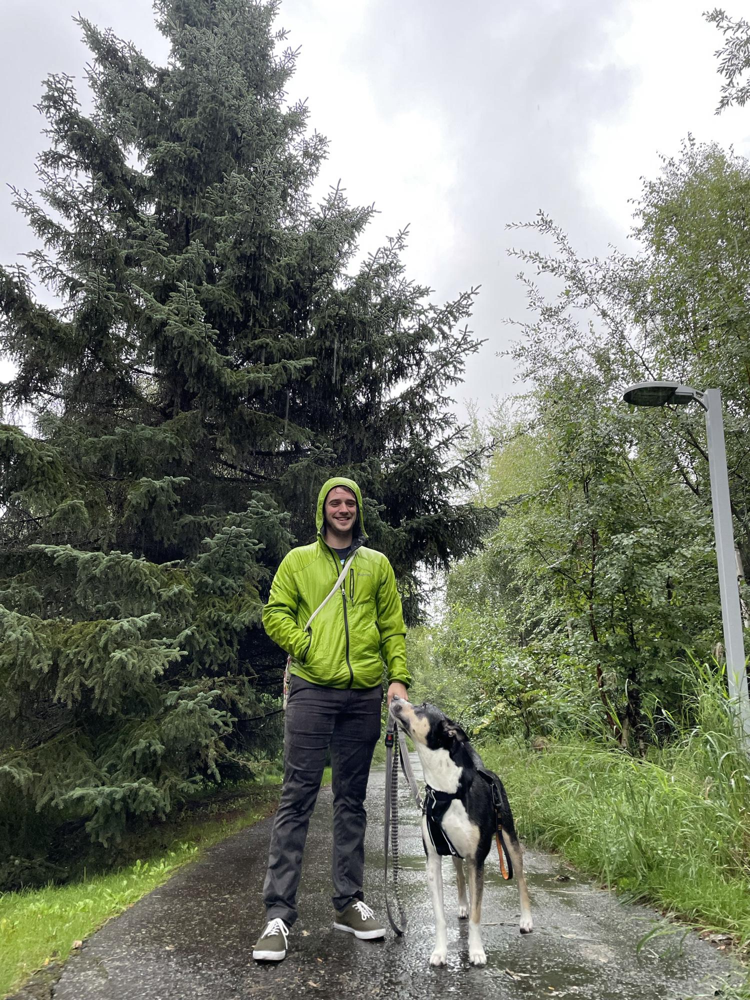 We love the rain and fall, and rainy fall walks!