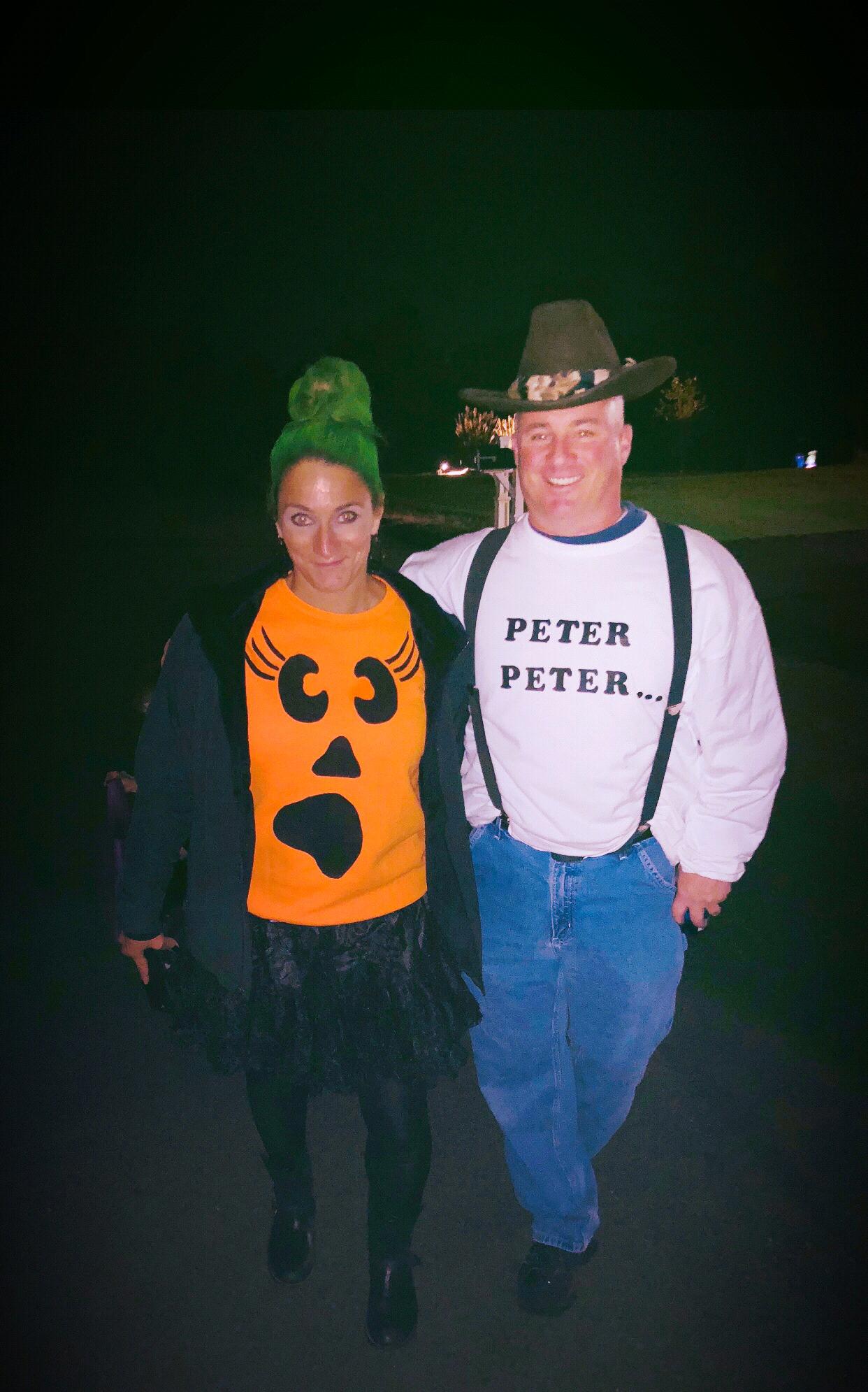 PETER, PETER THE PUMPKIN EATER...
HALLOWEEN 2018