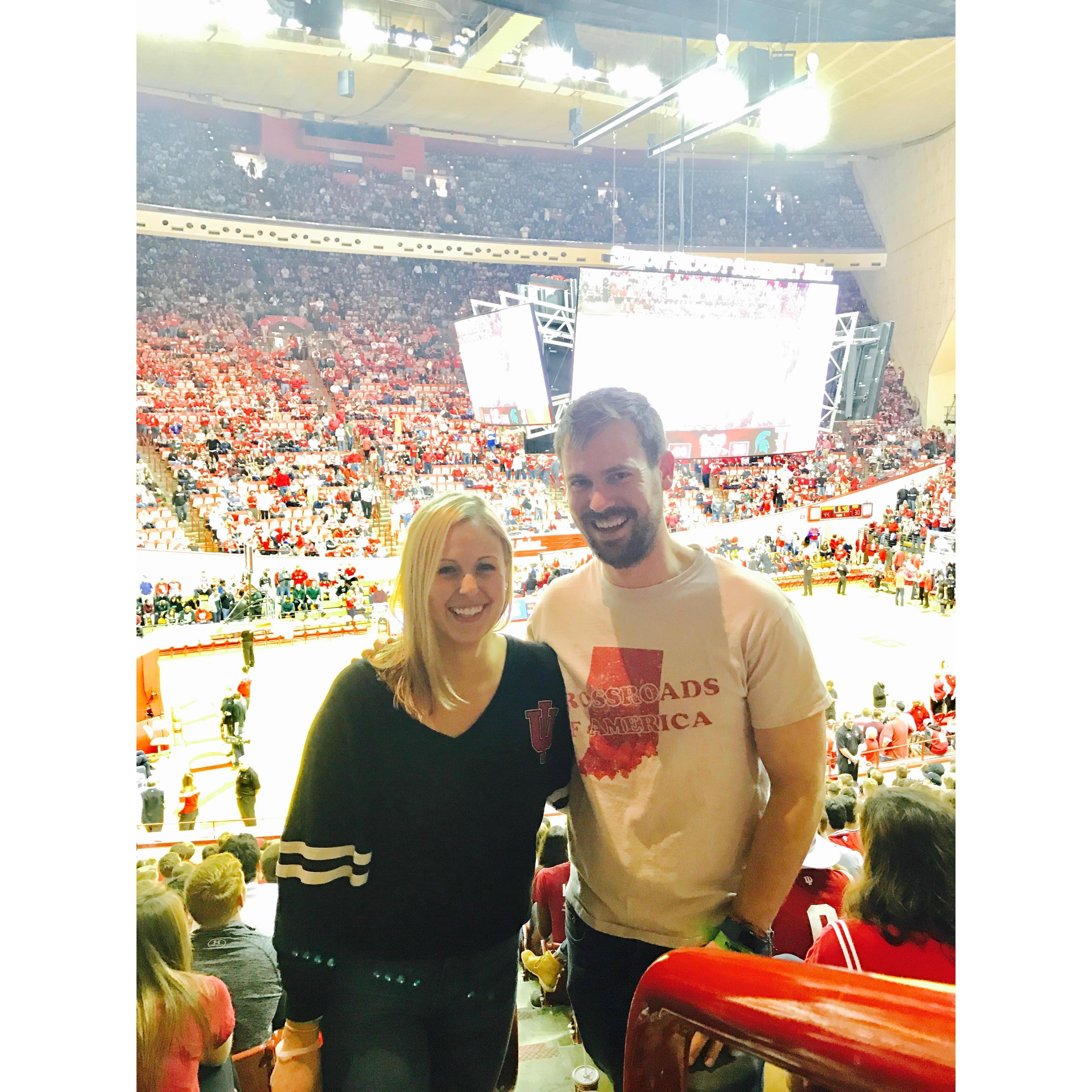 Hoosiers Basketball Game