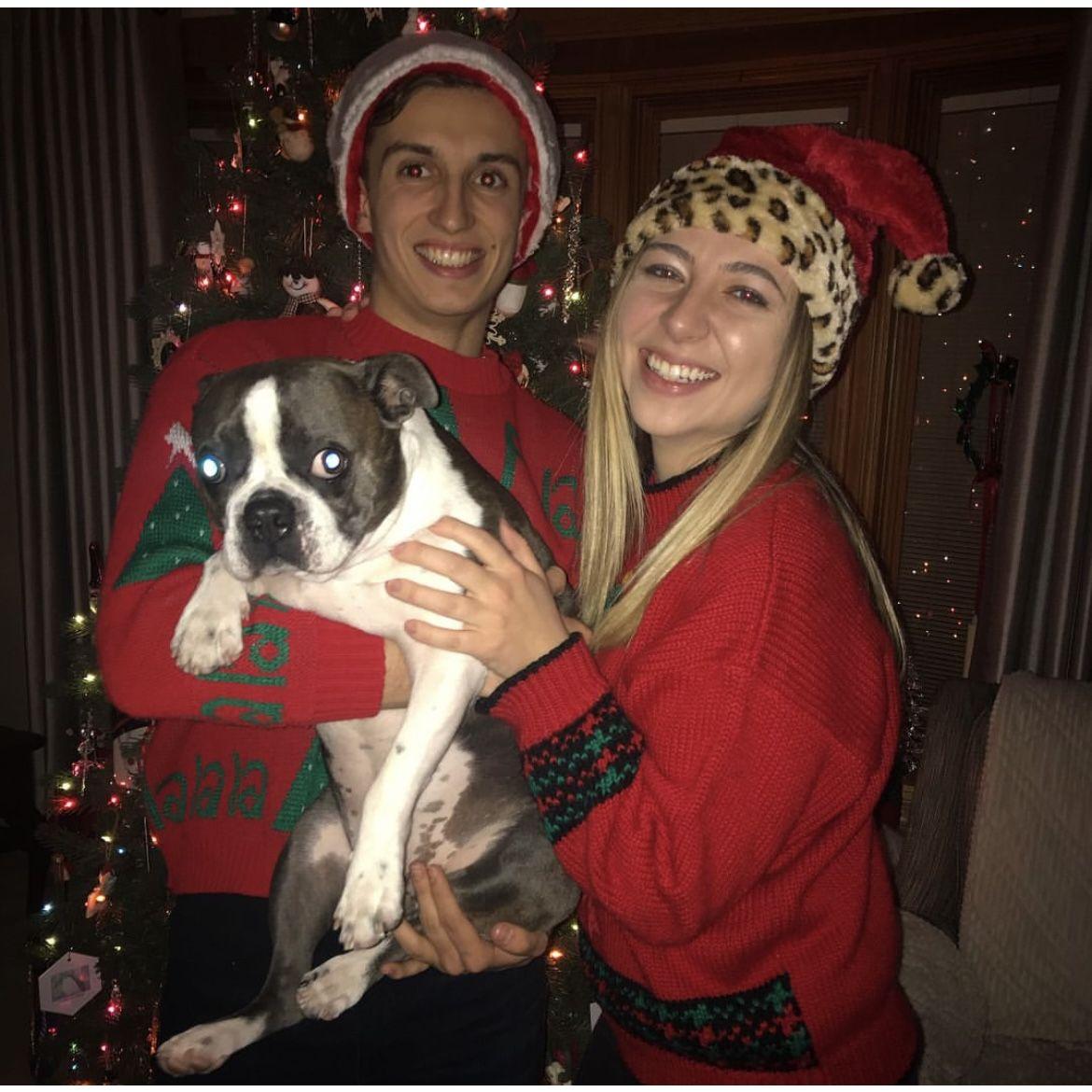 Our first Christmas together in 2017!