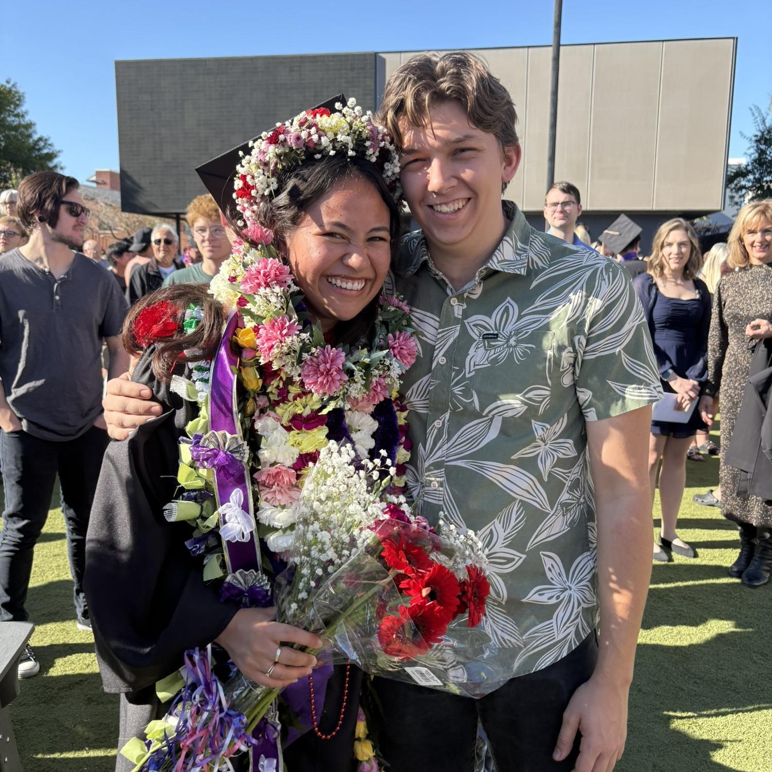 Jonah flew to Arizona to celebrate me graduating from Grand Canyon University in December. This was only less then 3 months of dating!