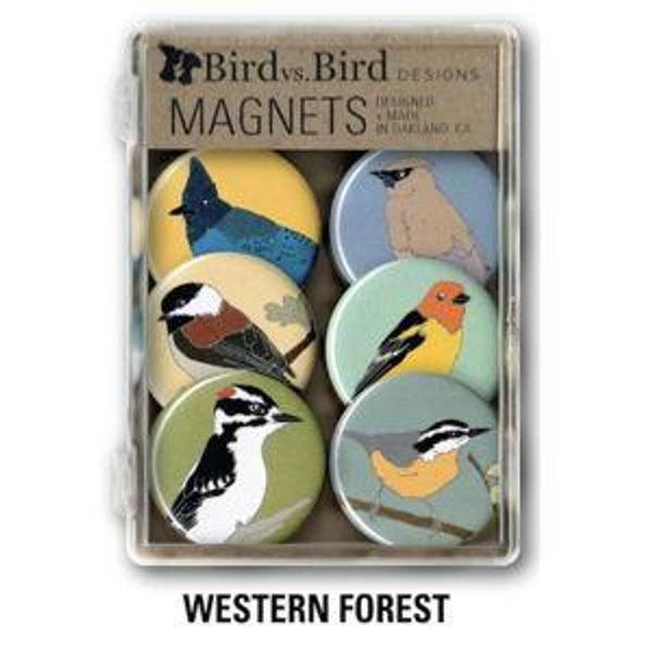 Bird Magnet Gift Set | Western Forest theme