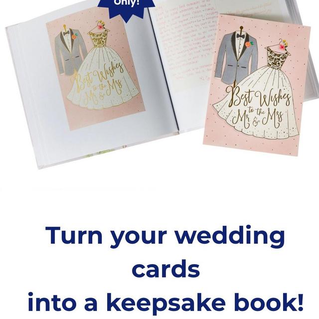 Wedding Card Keepsake Book