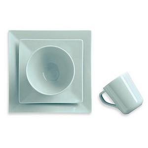 Real Simple® Square 4-Piece Place Setting in Seaglass