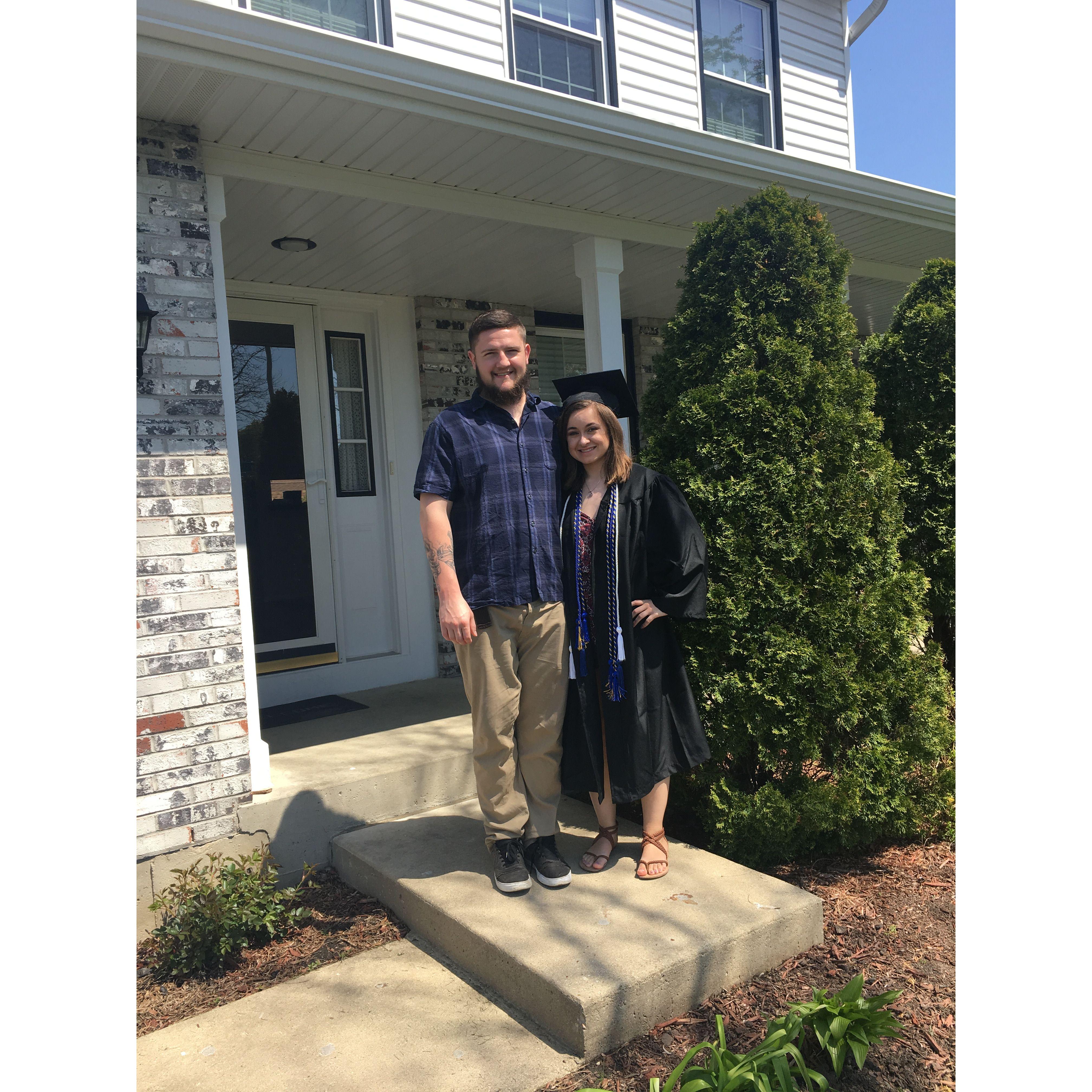 Kim's undergraduate ceremony
May, 2019