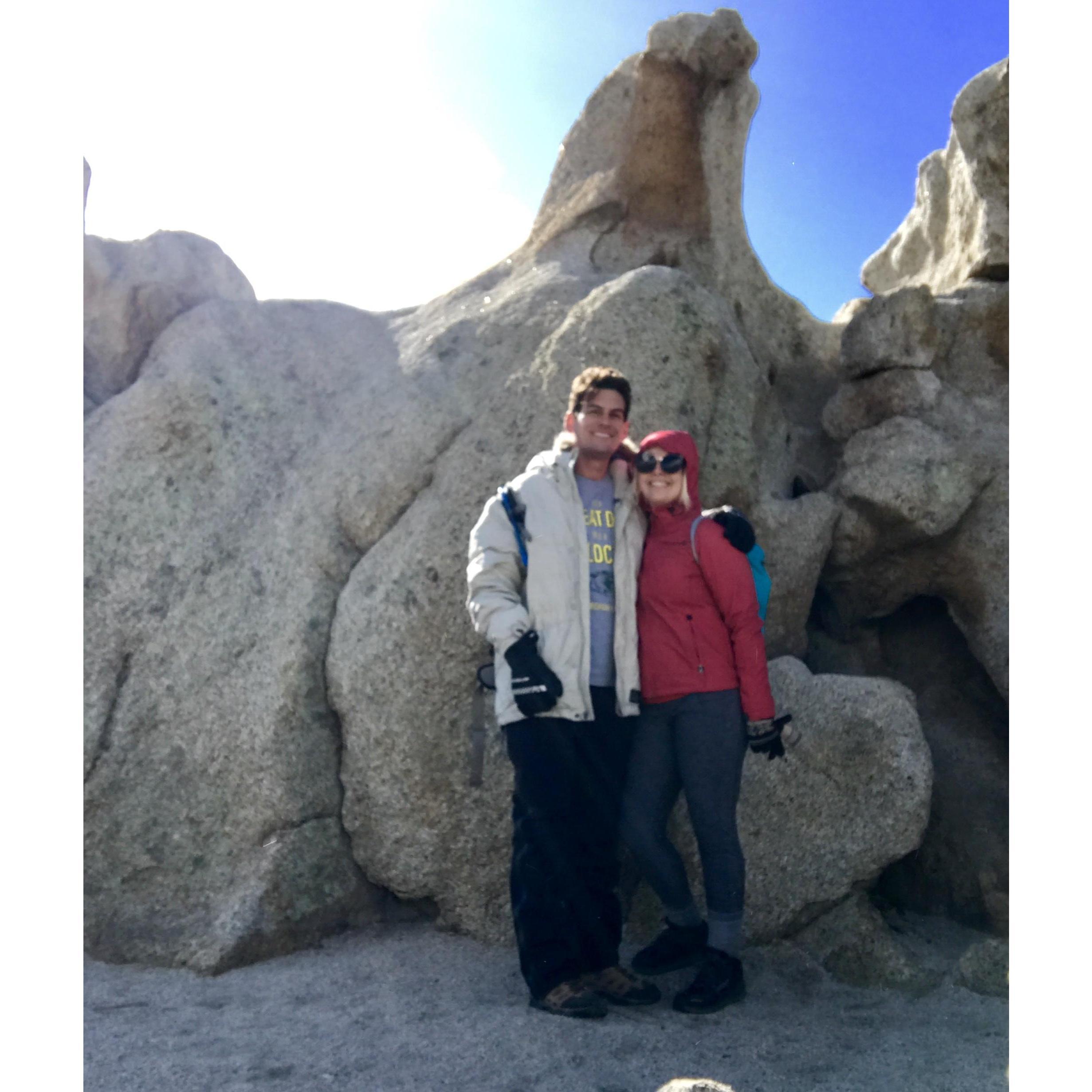 Hiking to Eagle Rock
