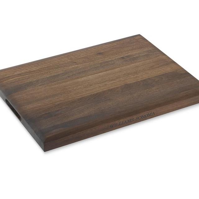 Williams Sonoma Edge-Grain Cutting Board, Walnut, Medium