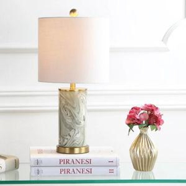 Swirl 20.5" Ceramic LED Table Lamp