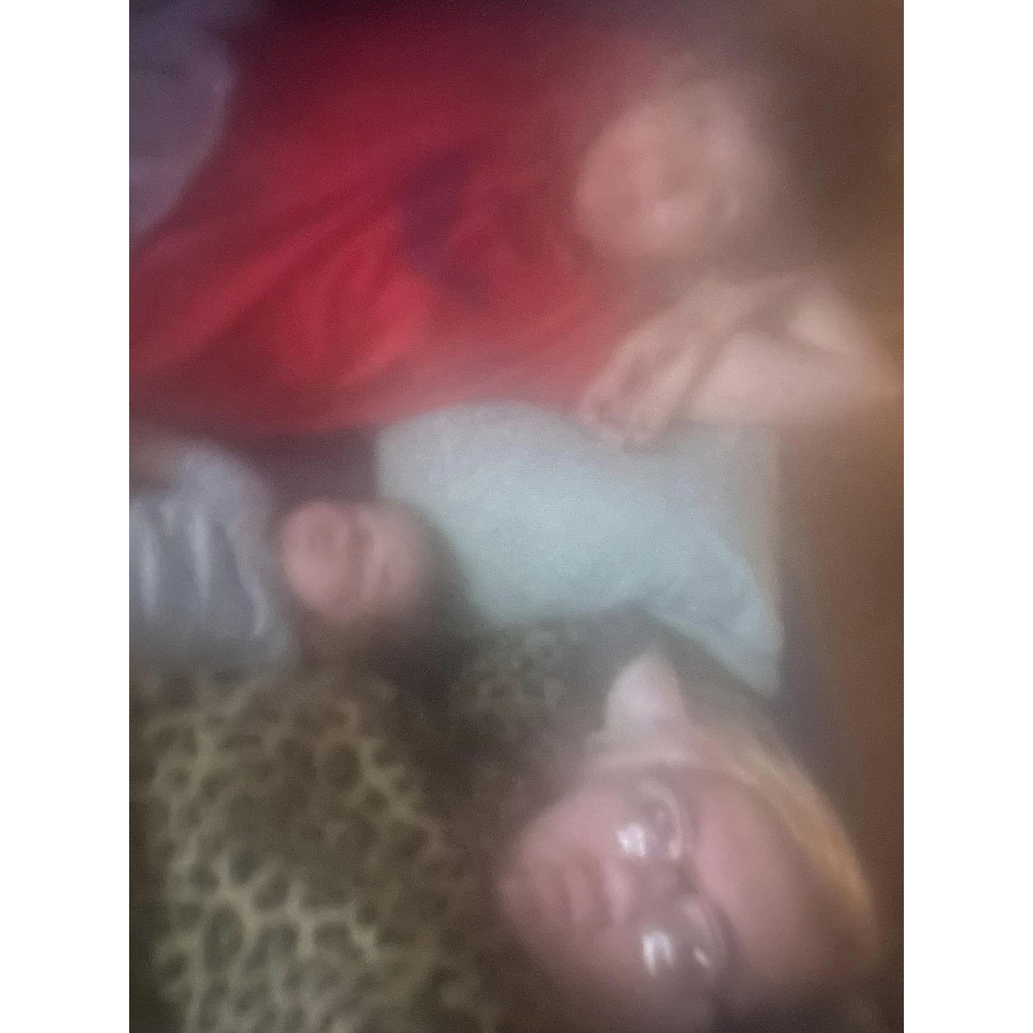 Our first night babysitting Zander together.