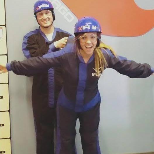 Indoor skydiving