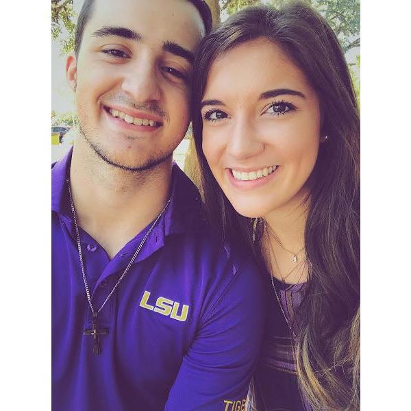 first LSU football game together