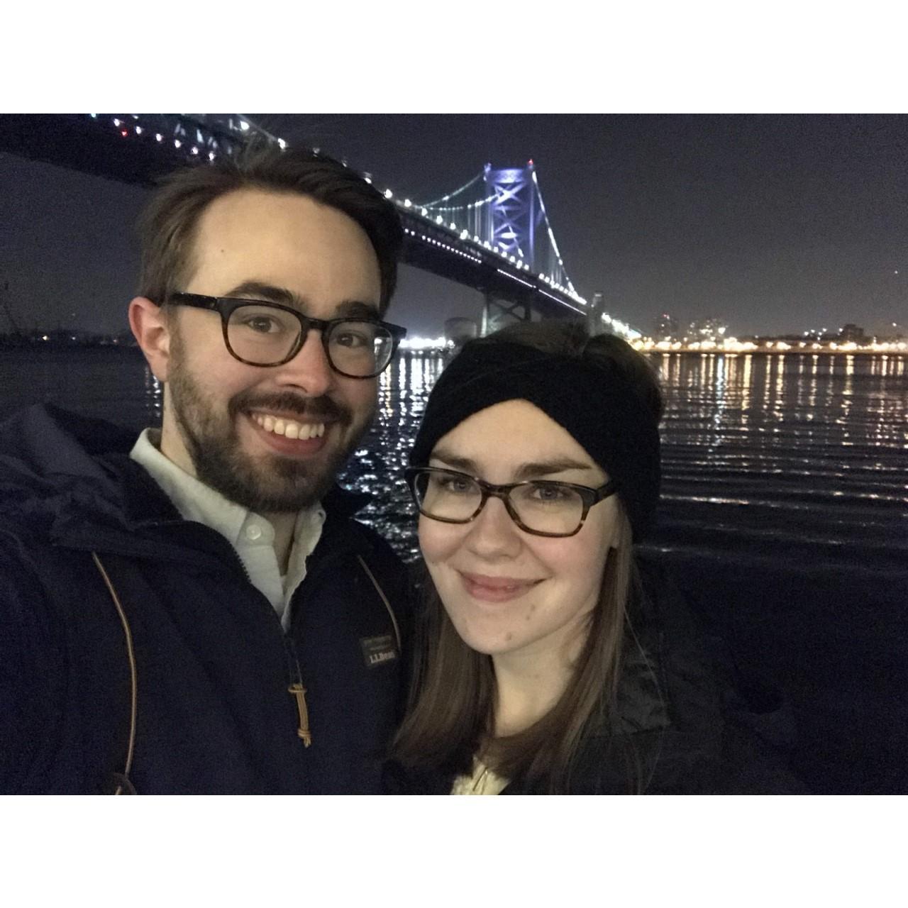 Our first photo together!
