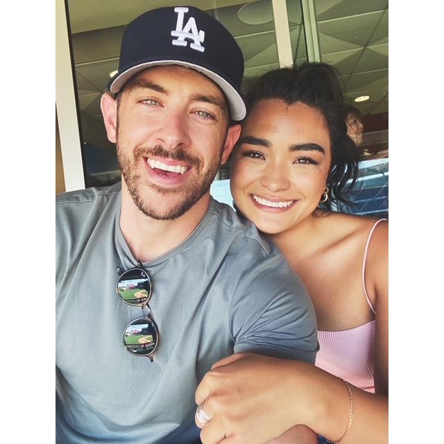 Our first baseball game. I don't know how we could go a year without seeing baseball together. This man basically eat, sleeps, and breathes it.