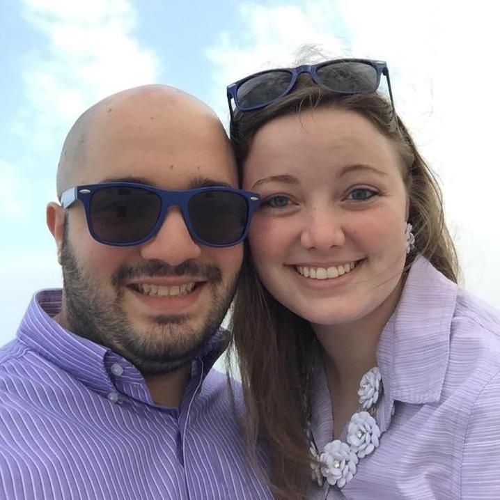 Purple day on our first vacation!