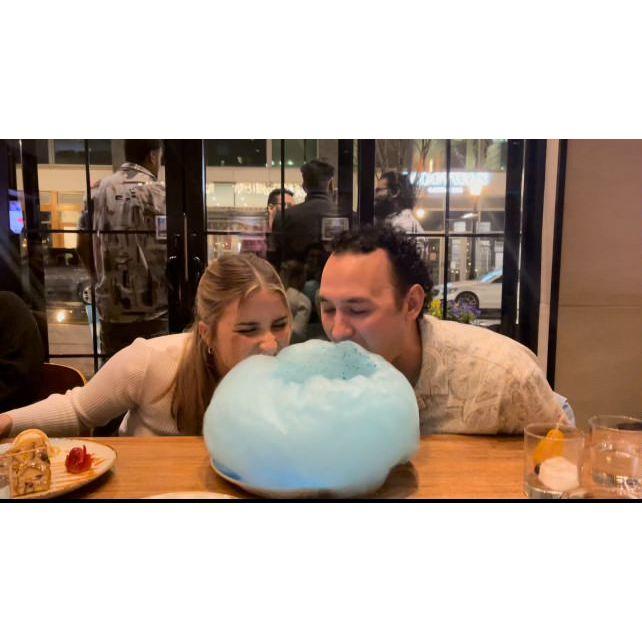 Our engagement dinner