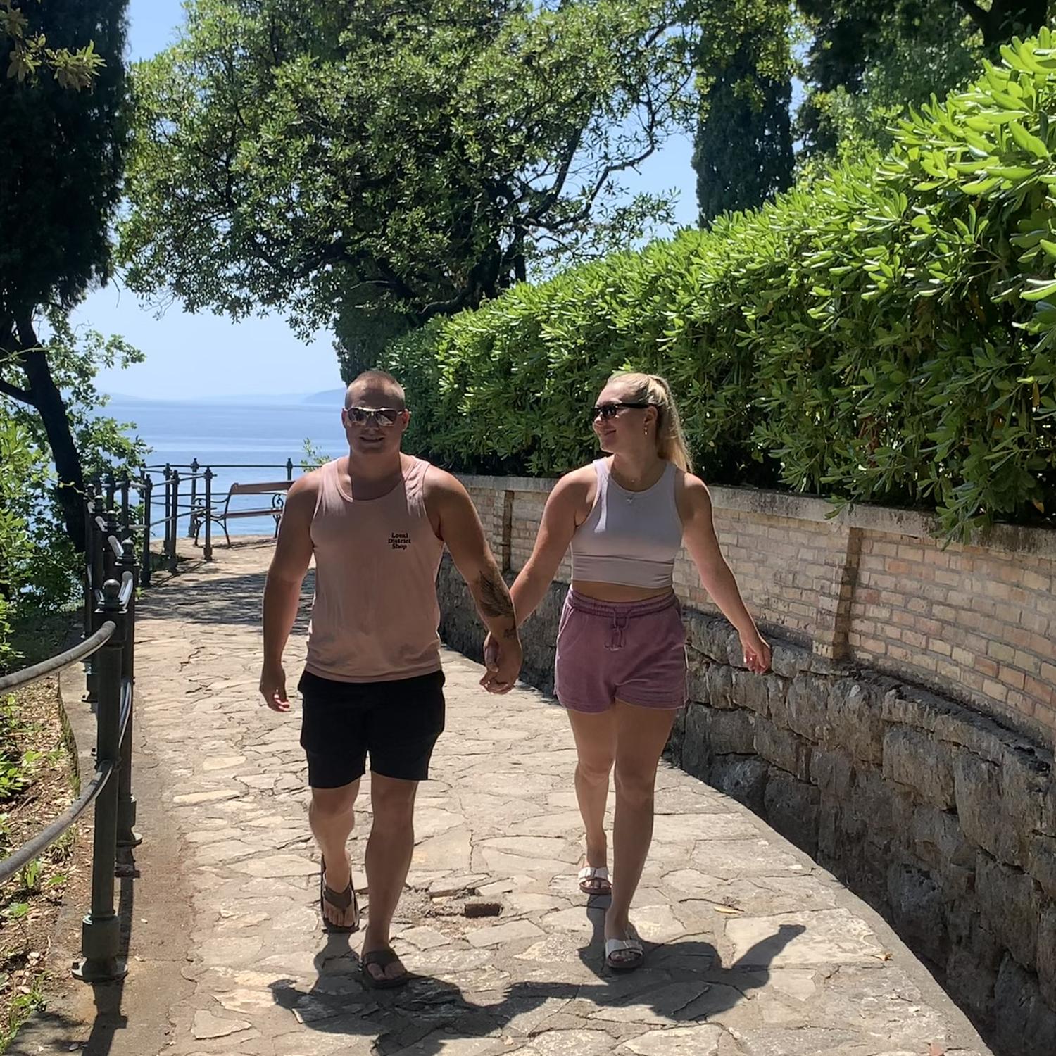 Long walks along Croatia's Lungomare are the best!