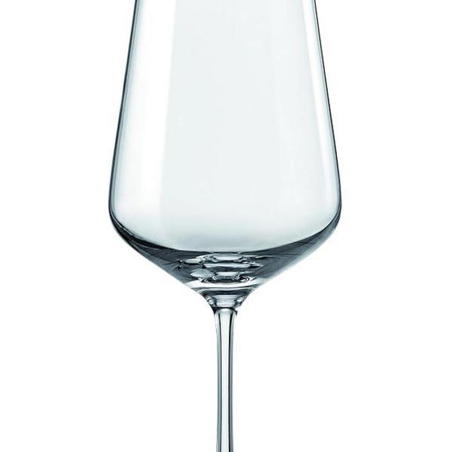 Crystalex Wine Glasses Set Of 6, Stemmed Crystal Red & White Wine Glass Set, Bohemia Crystal Lead-Free 15.21 Oz (450ML)