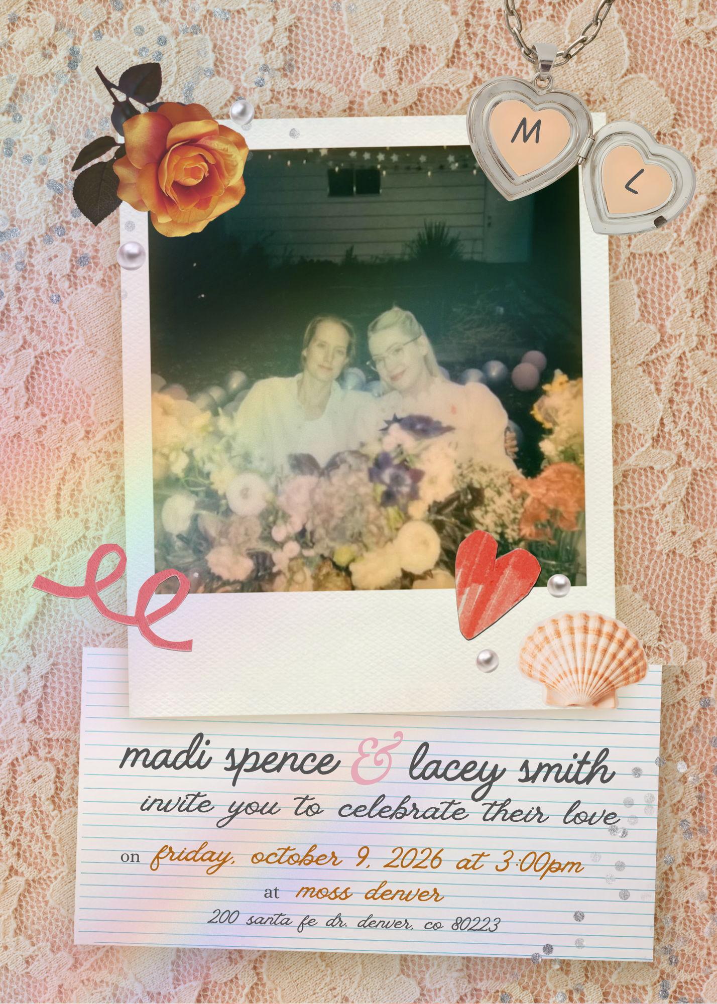 The Wedding Website of Lacey Smith and Madi Spence