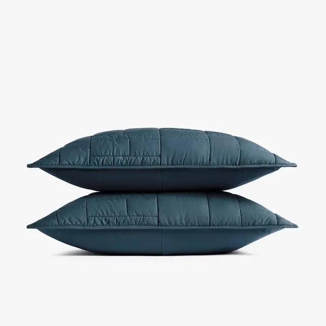 Standard Cozy Block Quilted Sham Set Cove - Parachute for Target