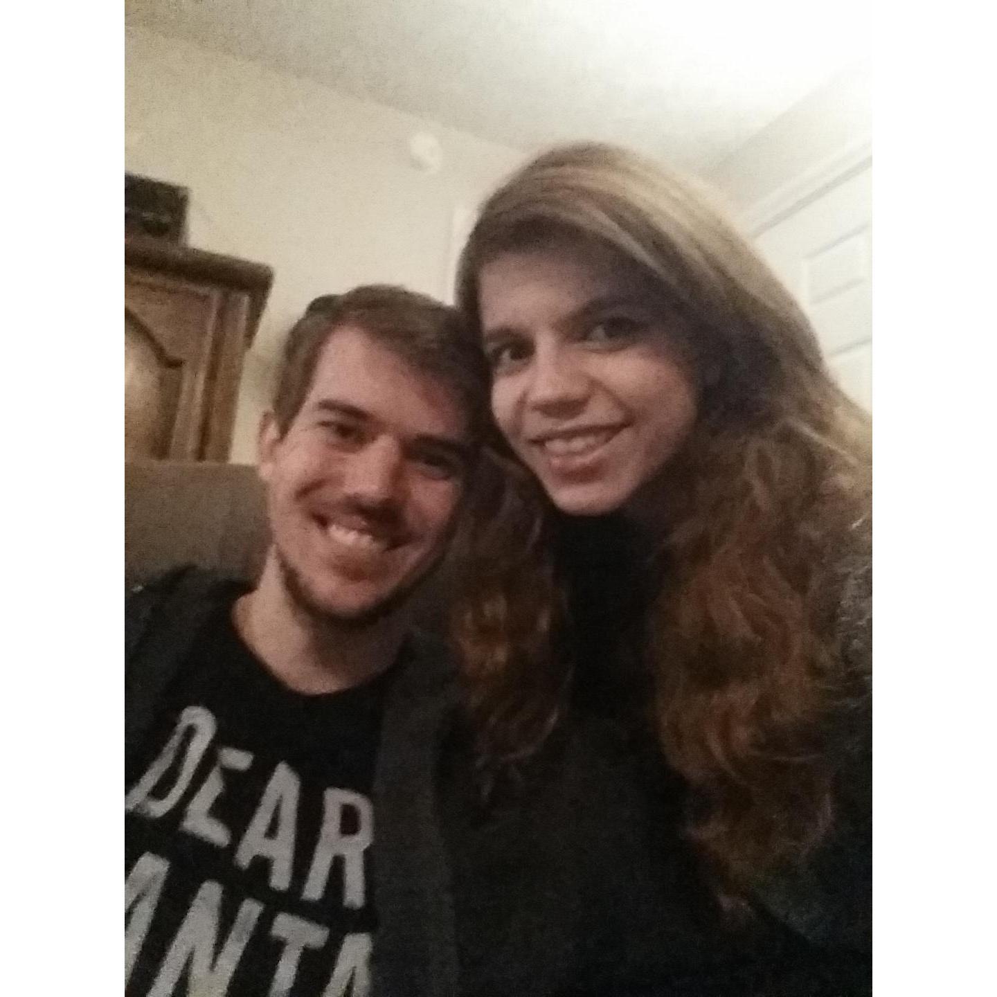 Our first Thanksgiving together. November 2015