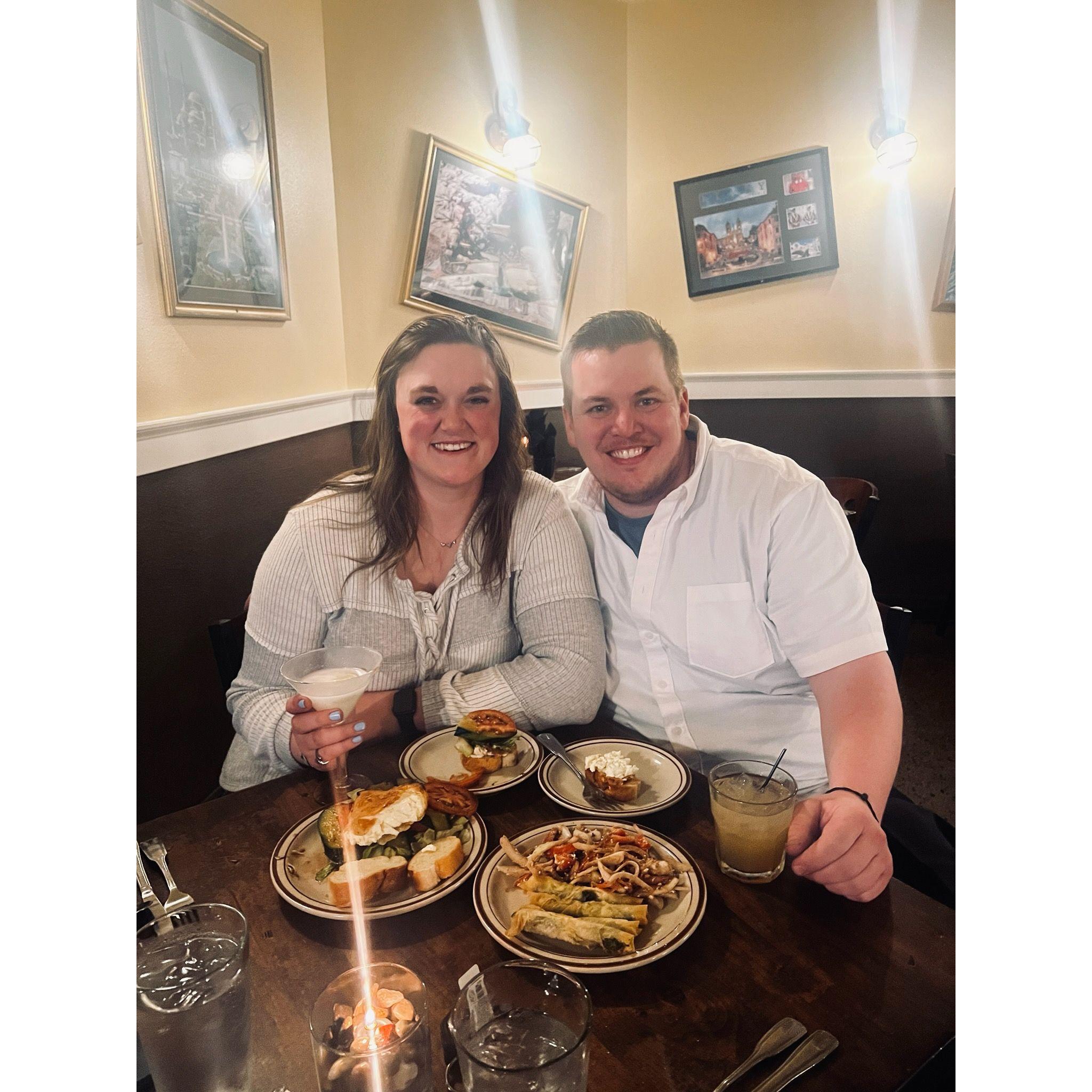 May 21, 2024 - Mine and Jack's one-and-a-half year anniversary!! (It was a big deal, really I just love any reason to go on dates with him!) Jack took me to The White House for dinner.