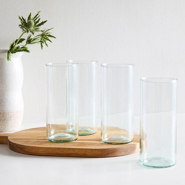 Canopy Beer Glass 520ml Clear x 4 (Highball)