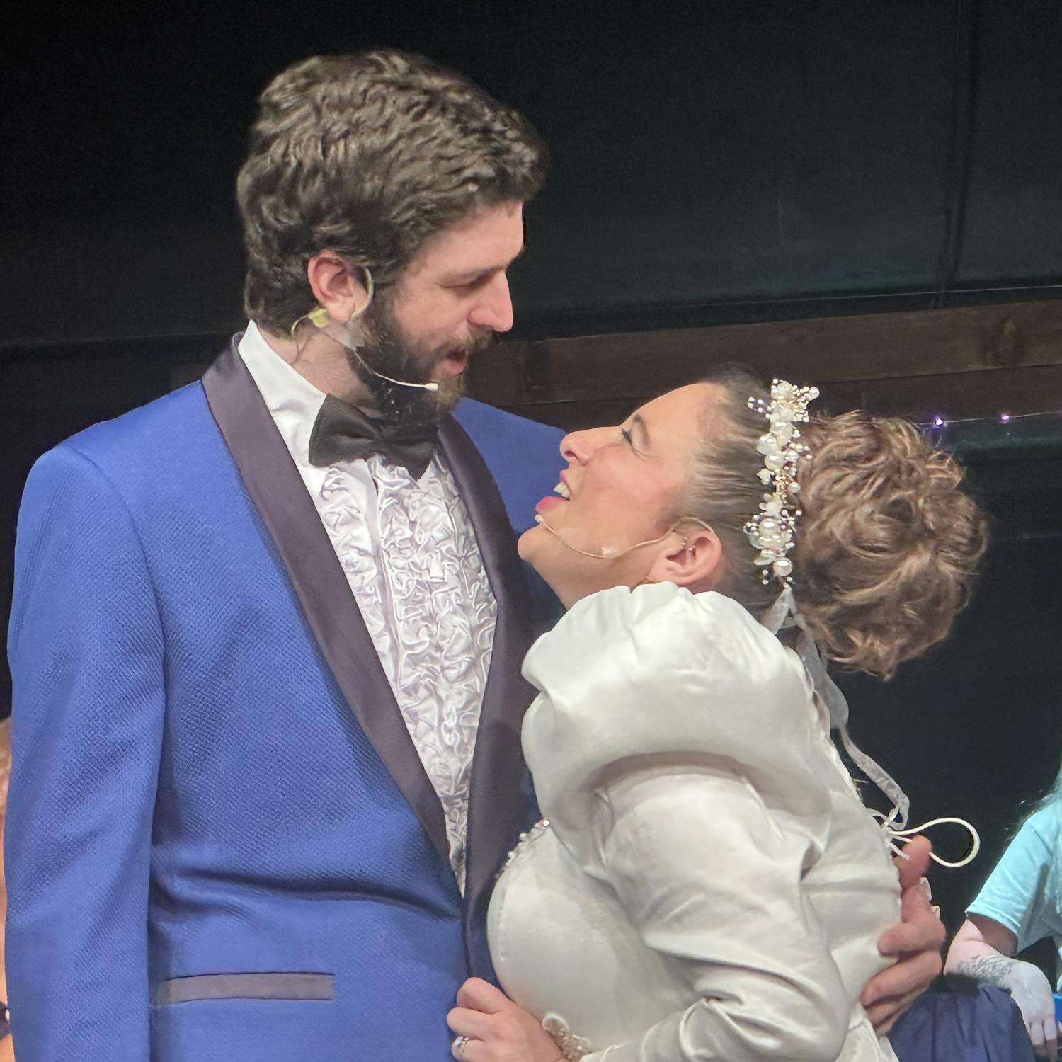 Spenser and Elizabeth have actually gotten married a dozen times already. While playing lovers JoJo and Bill in a community theatre production of Mystic pizza