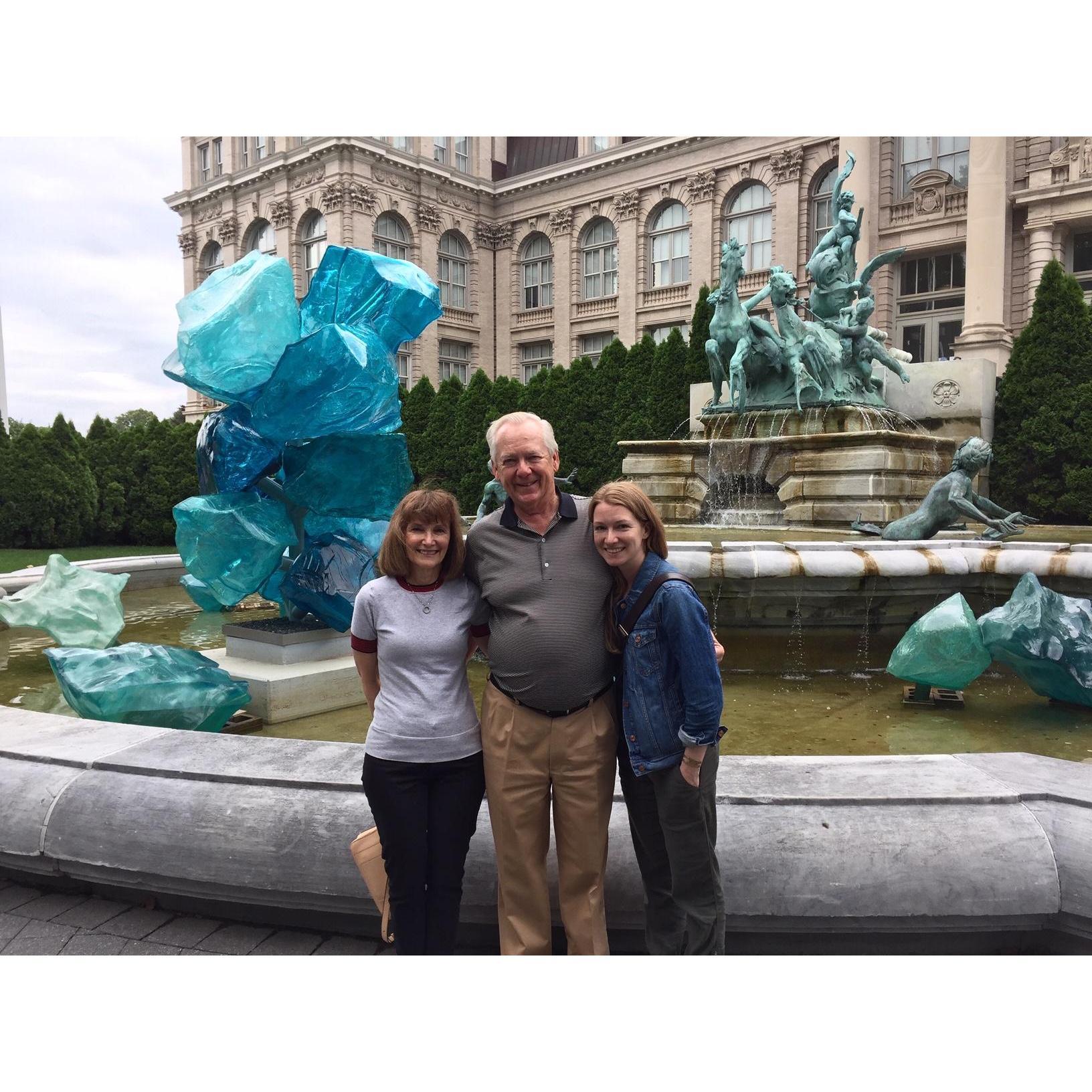 Mother and Father Ervin, Michele. NY Botanical Gardens.