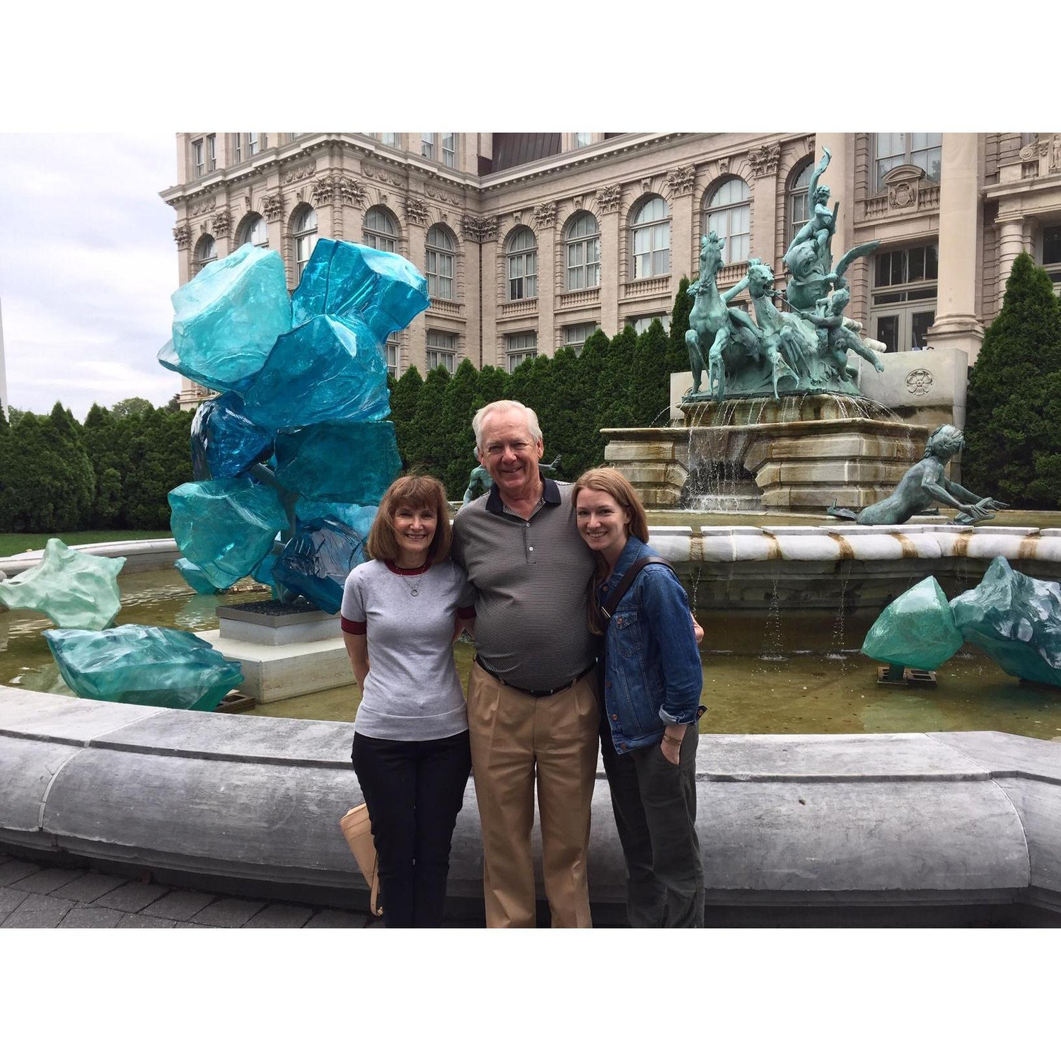 Mother and Father Ervin, Michele. NY Botanical Gardens.