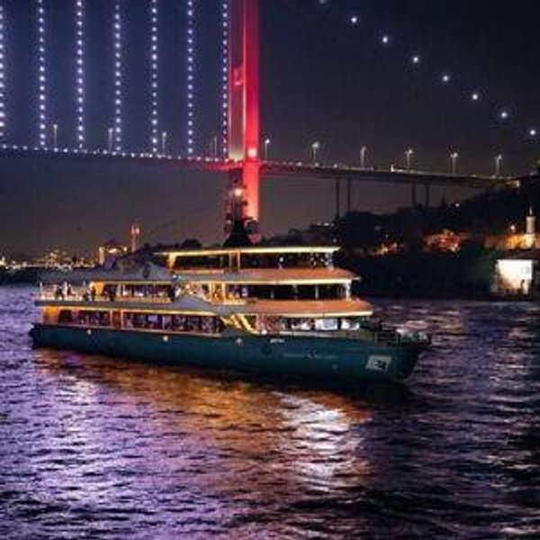 Bosphorus Dinner Cruise with Turkish Shows & Private Table