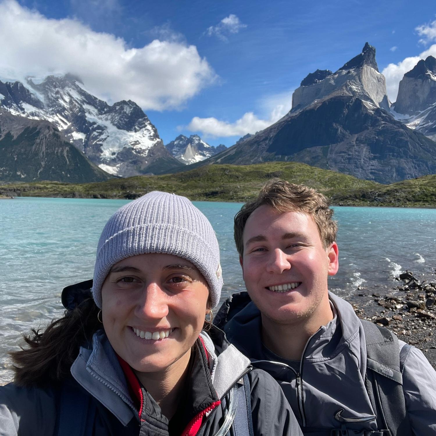 Torres del Paine, Chile - we survived the night subsisting off oreos, beef jerky, and sour skittles. Spectacular views & very windy! Also when Rachel decided she might just marry Brent.