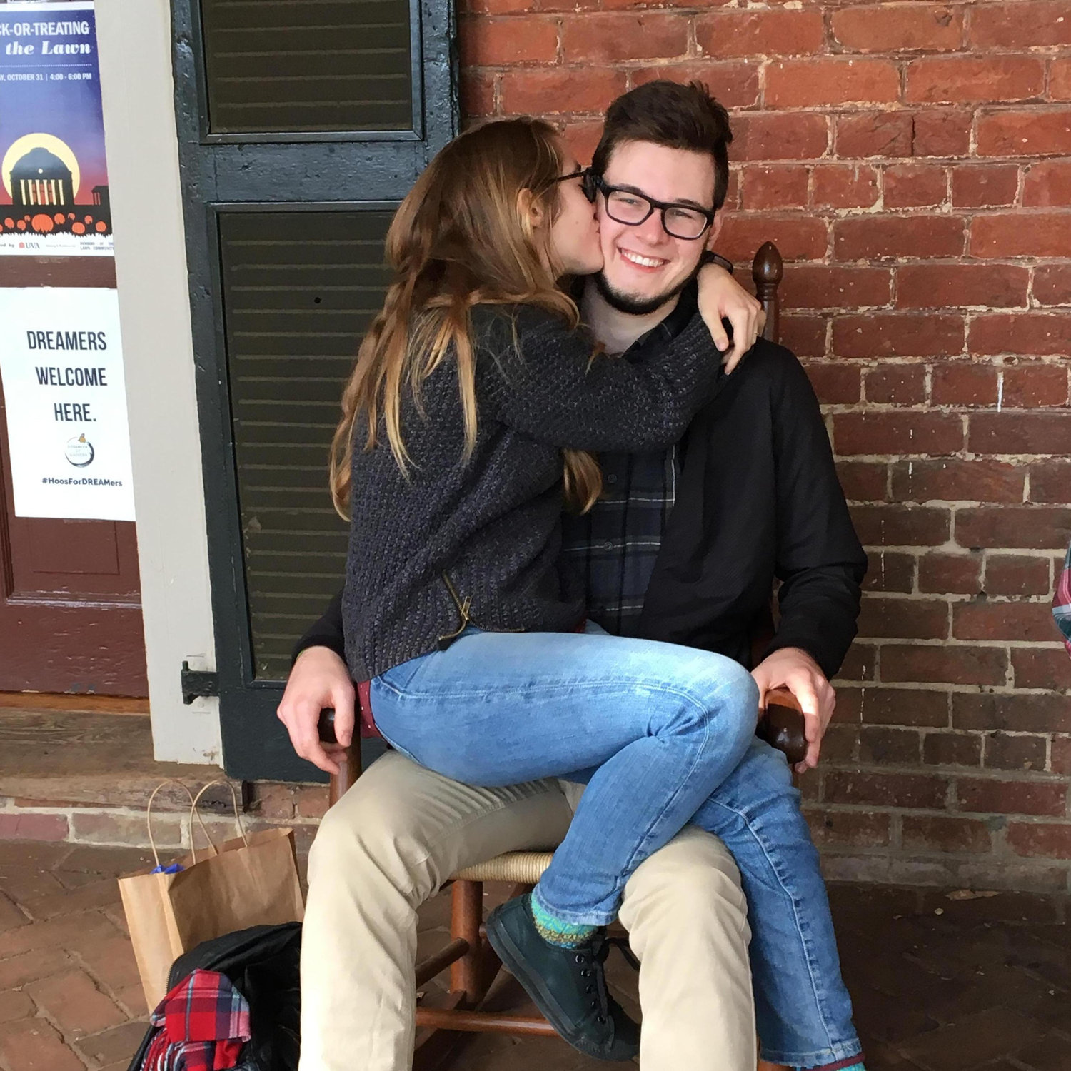 Post-engagement shenanigans and happiness
