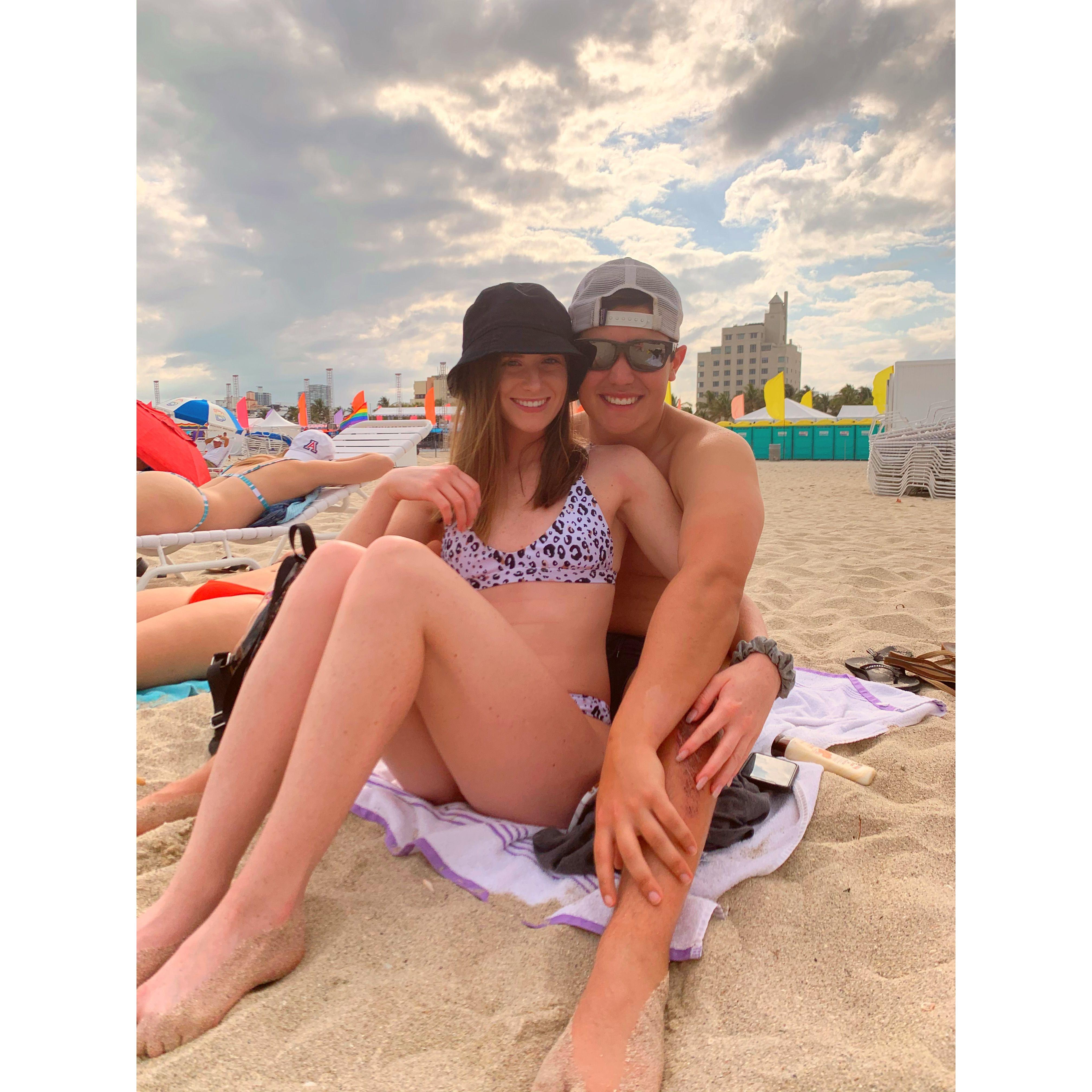 First Spring Break together!