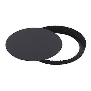 Paderno World Cuisine Fluted Tart Pan in Black