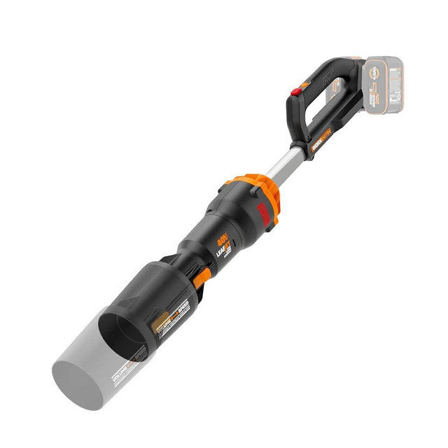 WORX Nitro Cordless Leaf Blower, Electric Blower with 620 CFM & 165 MPH, Blowers for Lawn Care with Brushless Motor & 3 Speed Control, Batteries & Charger Not Included, WG585.9
