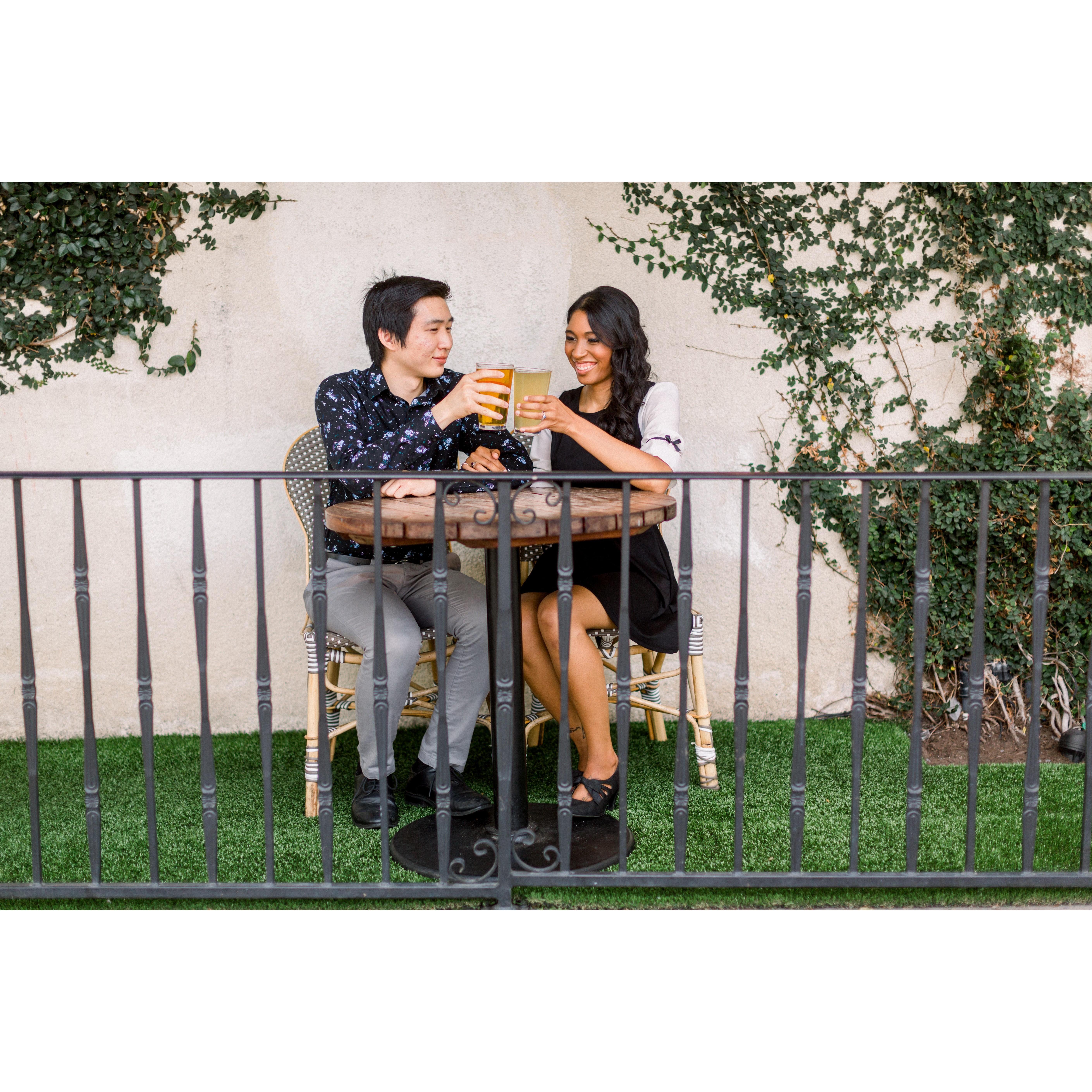 Engagement photoshoot in San Diego 2021