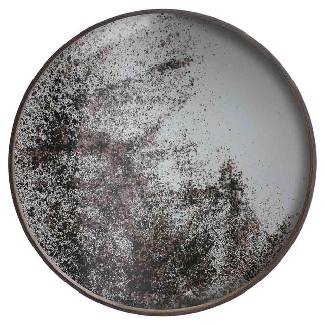 Rousehome Clear Mirror Tray – Round, Large