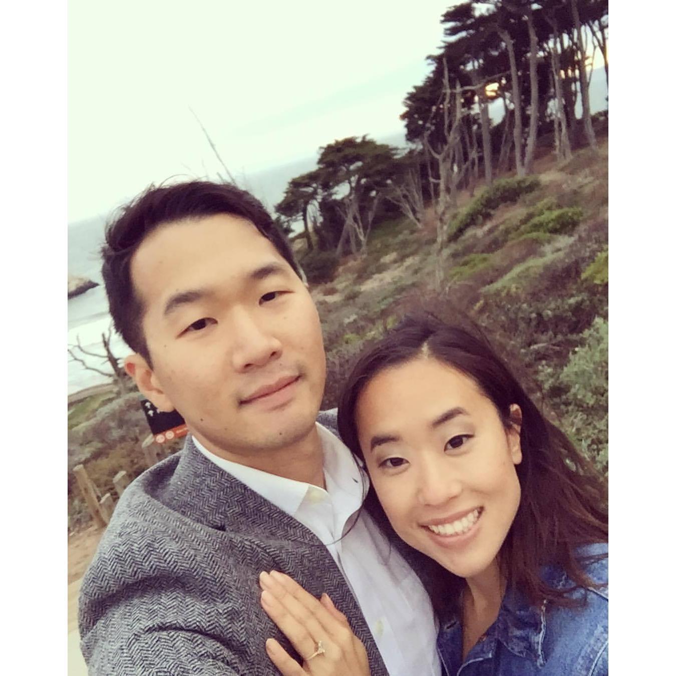 after our engagement photos, 2017