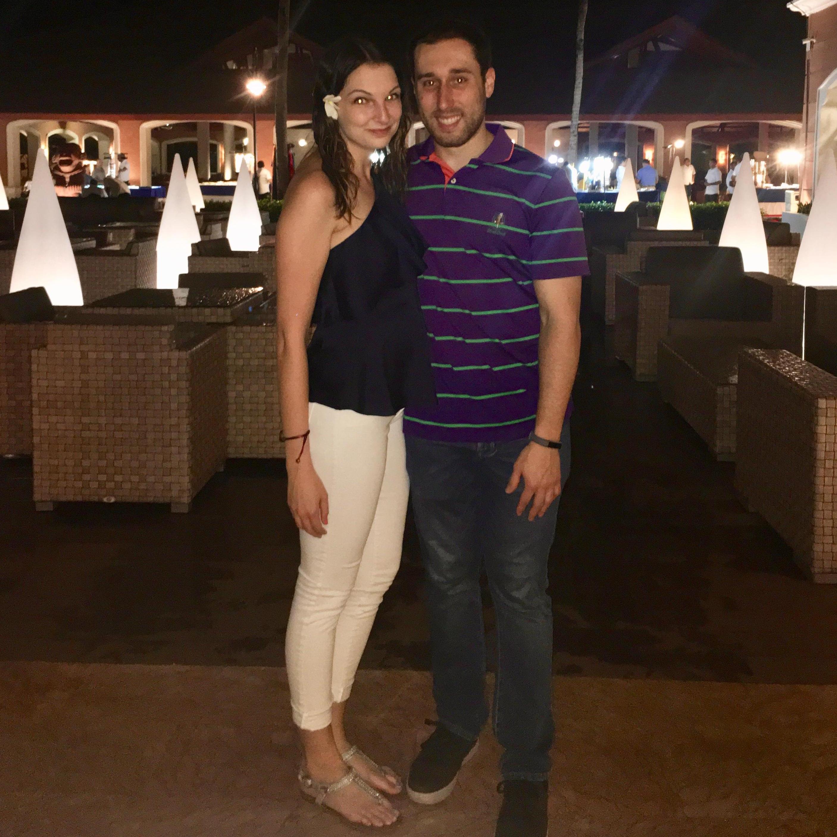 January 2019 - Punta Cana, Dominican Republic - Our first international vacation together