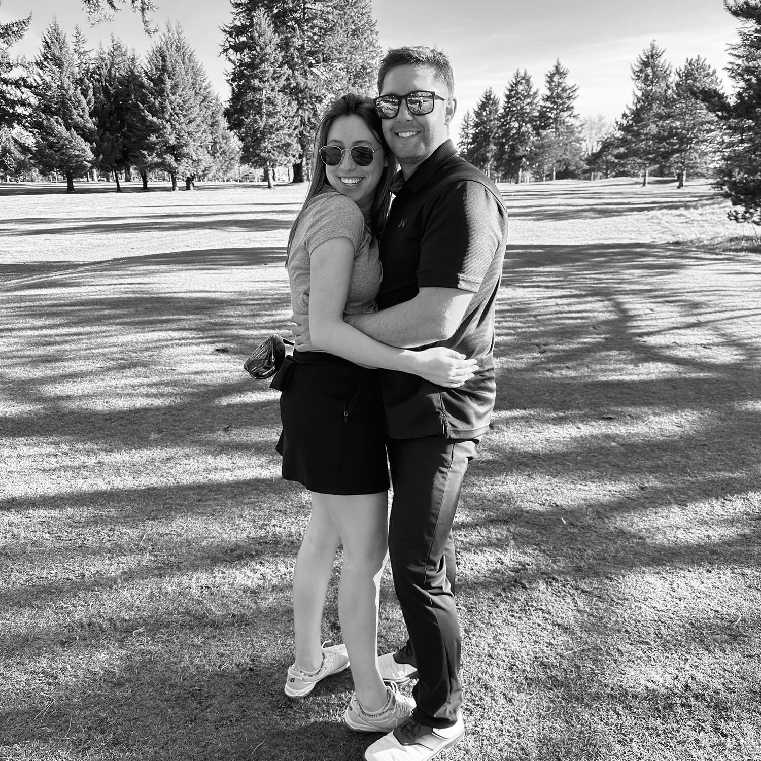 First Time Golfing Together