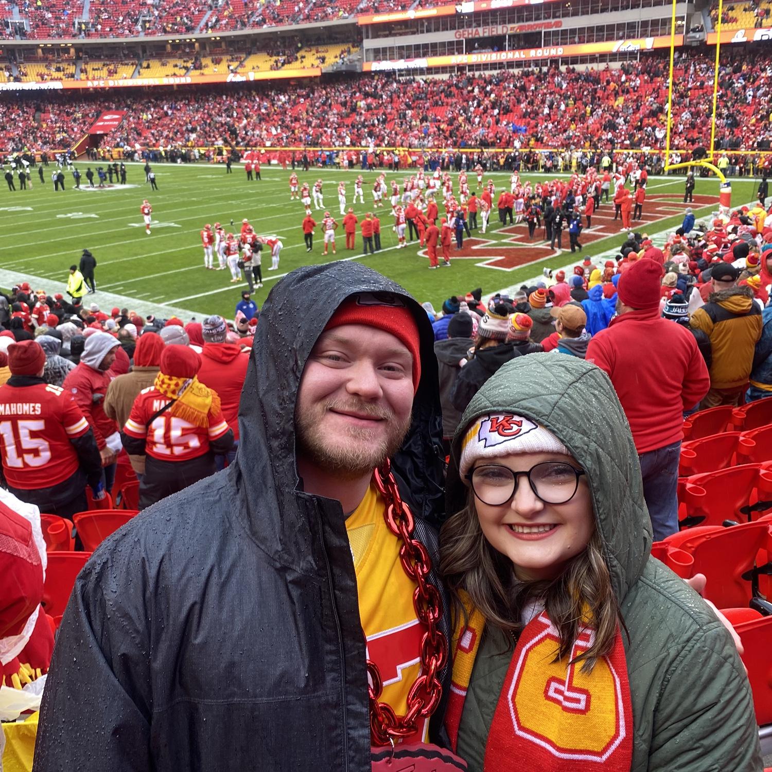 Our first trip to Kansas City was a whirlwind! We drove 13.5 hours both ways to be there for less than 24 hours. We have been back to KC every football season since!