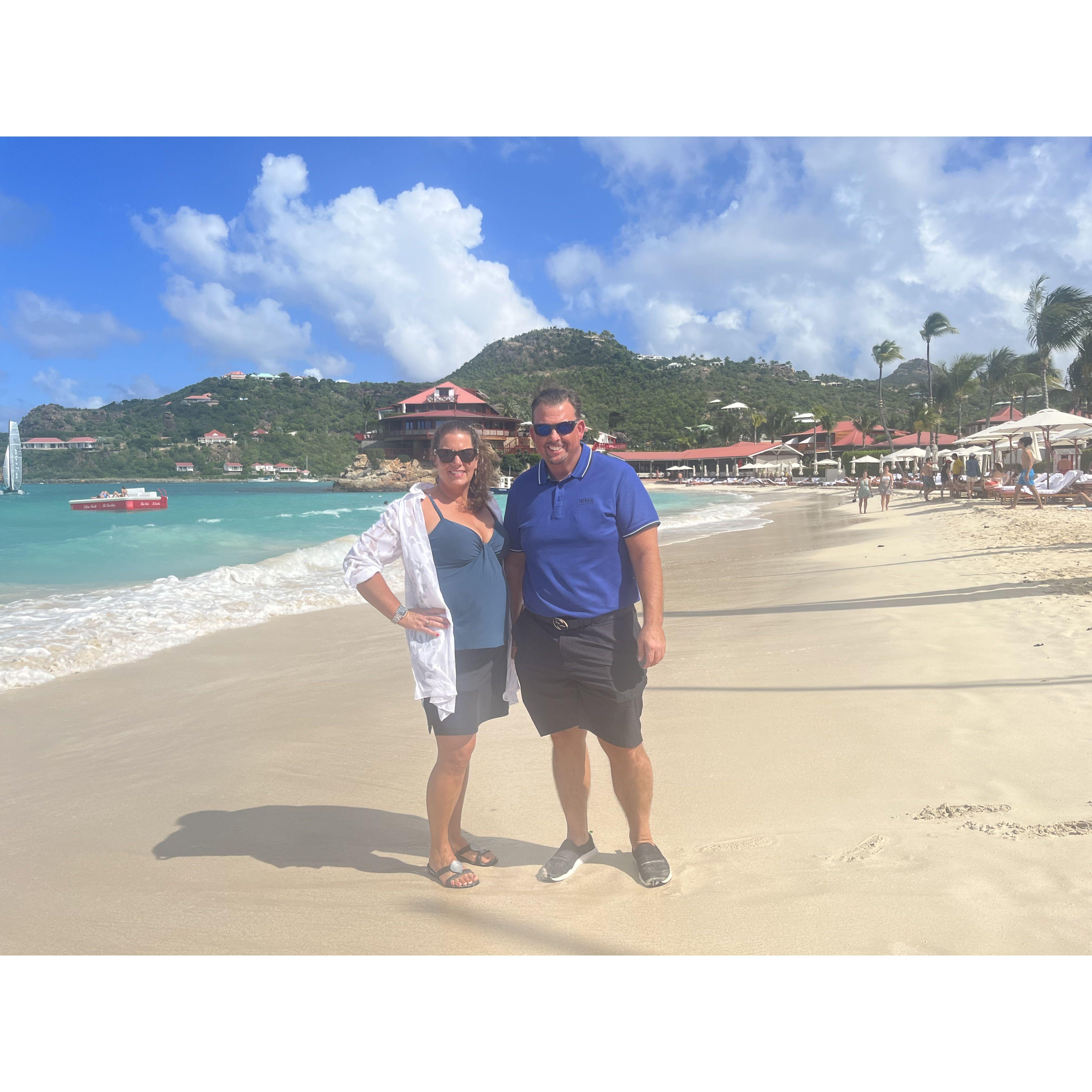 Best day ever and lunch at Eden Rock, St. Barts 2022.
